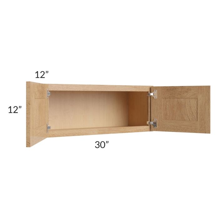 Midtown Timber Shaker 30x12 Wall Cabinet