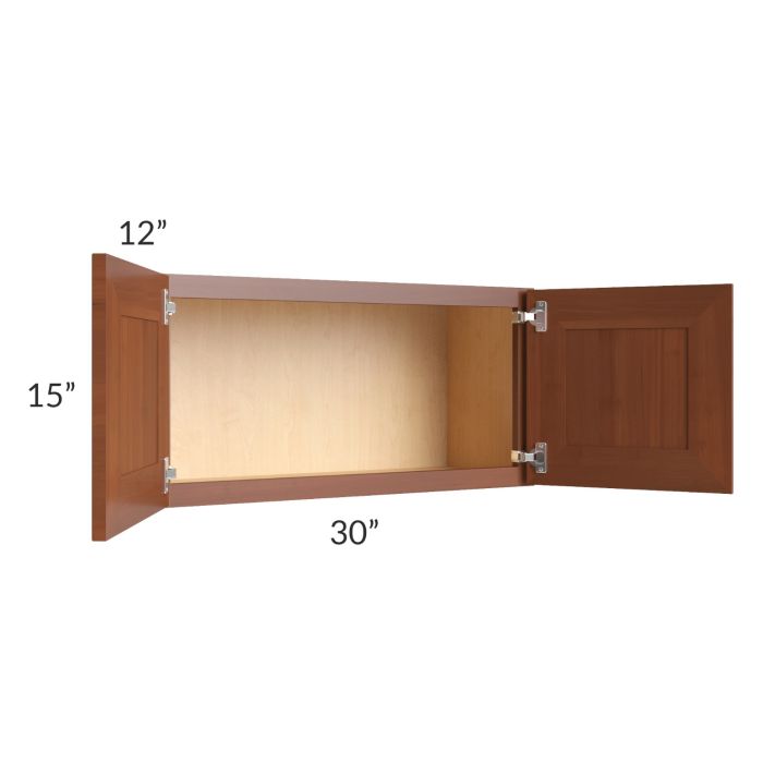 Phoenix Caramel Glaze 30x15 Wall Cabinet