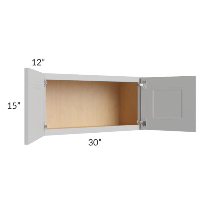 Tuscan Painted Grey 30x15 Wall Cabinet