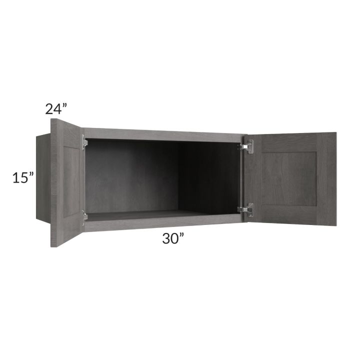 Providence Slate Grey 30x15x24 Wall Cabinet