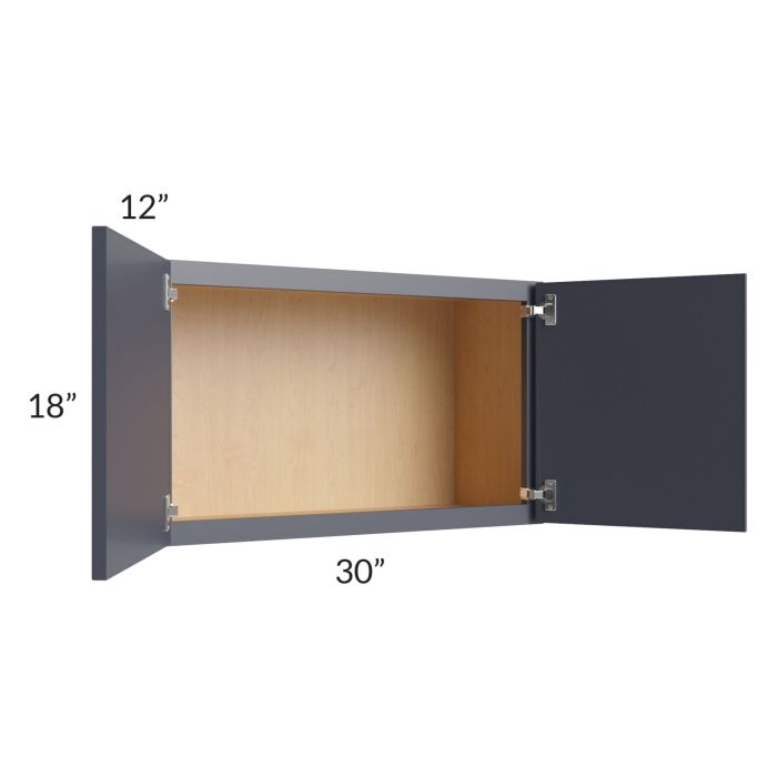 Vienna Indigo 30x18 Wall Cabinet