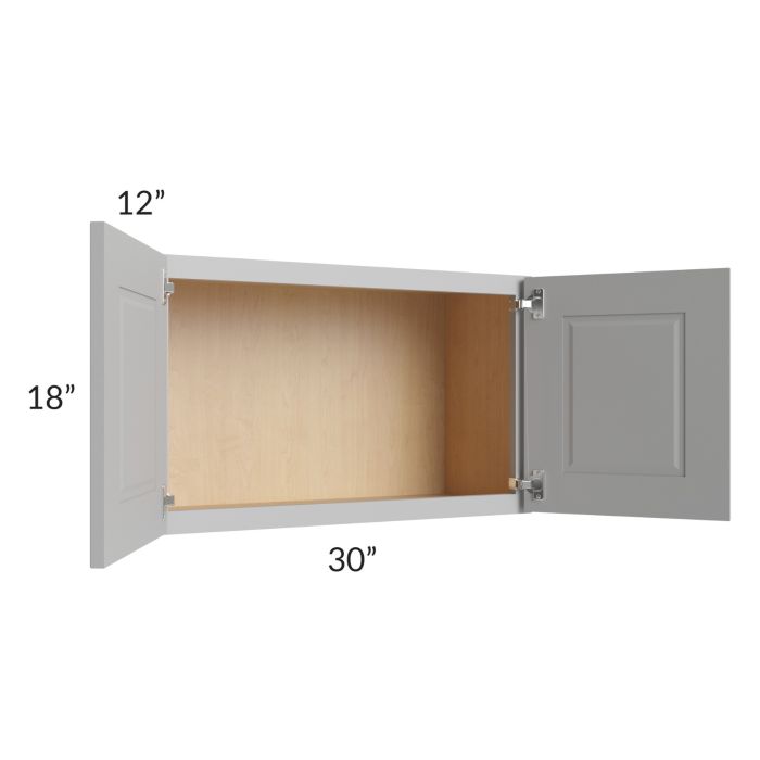 Charlotte Grey 30x18 Wall Cabinet