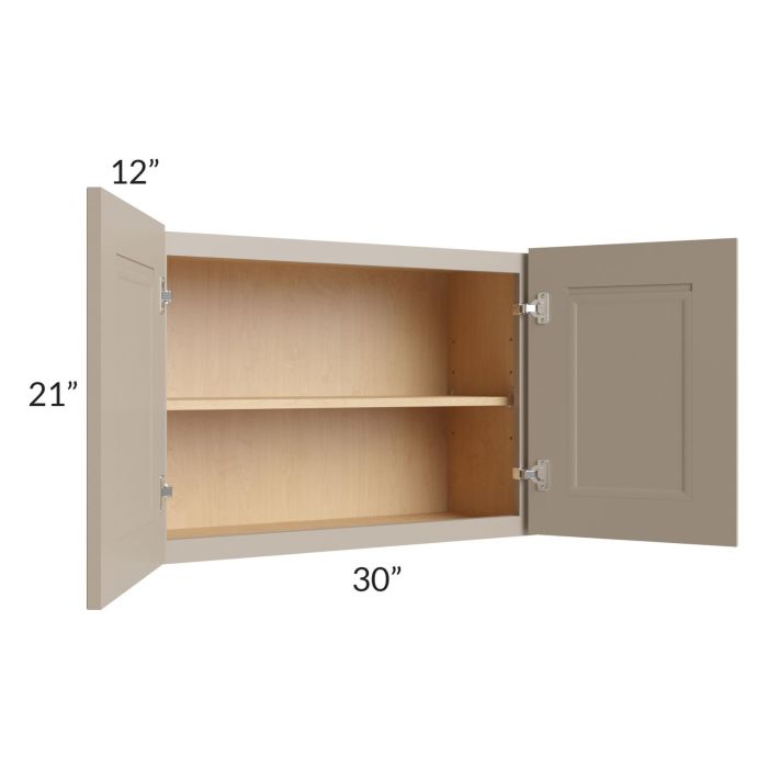 Tuscan Oyster 30x21 Wall Cabinet