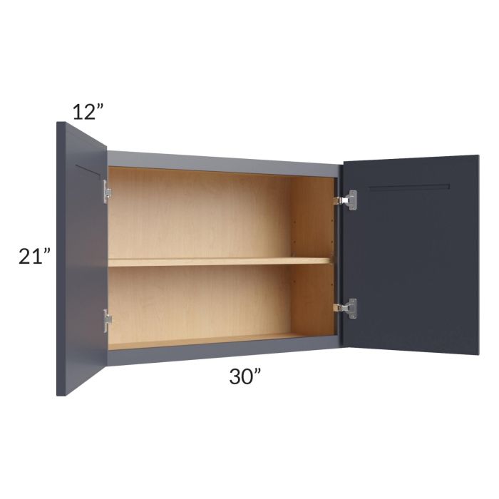 Vienna Indigo 30x21 Wall Cabinet