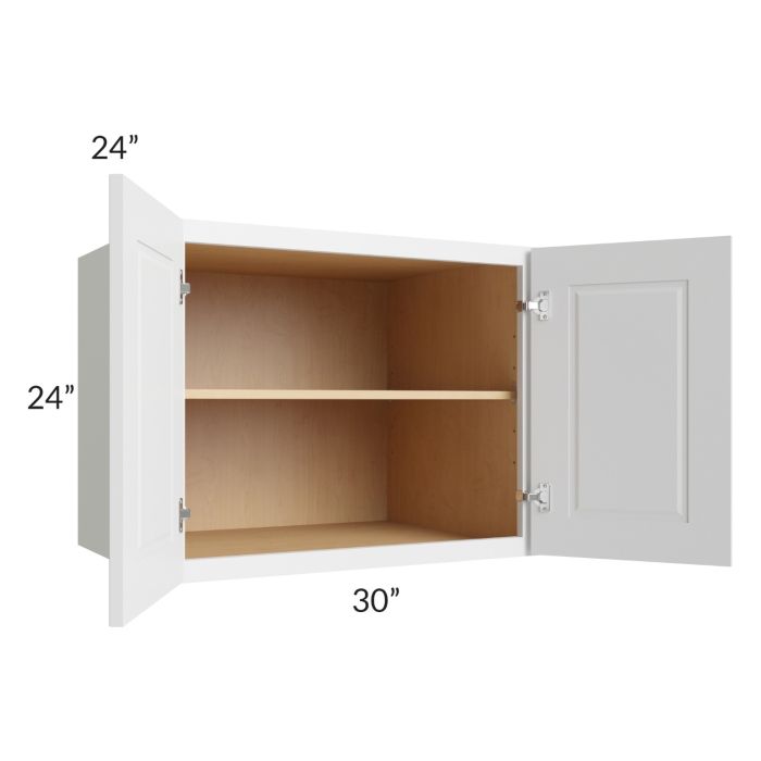Charlotte White 30x24x24 Wall Cabinet