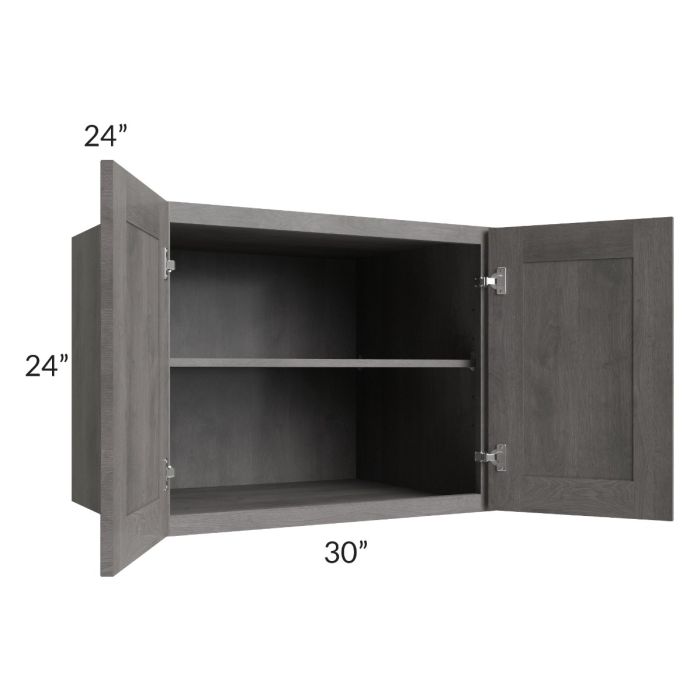 Providence Slate Grey 30x24x24 Wall Cabinet