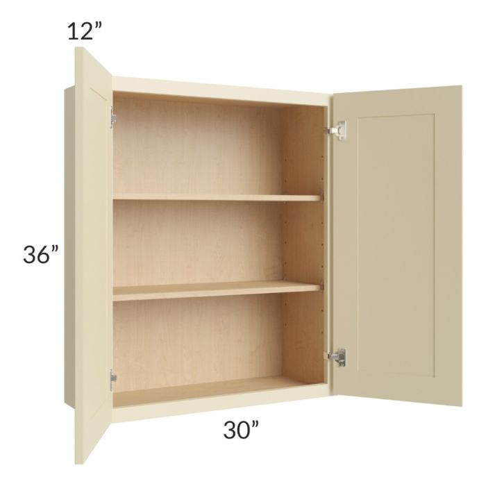 Casselton Ivory 30x36 Wall Cabinet