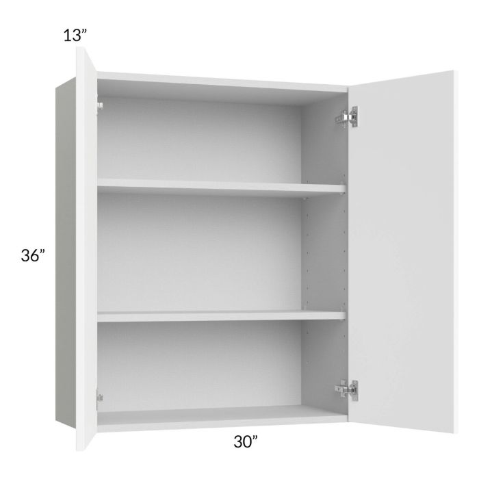 Milan White Matte 30x36 Wall Cabinet