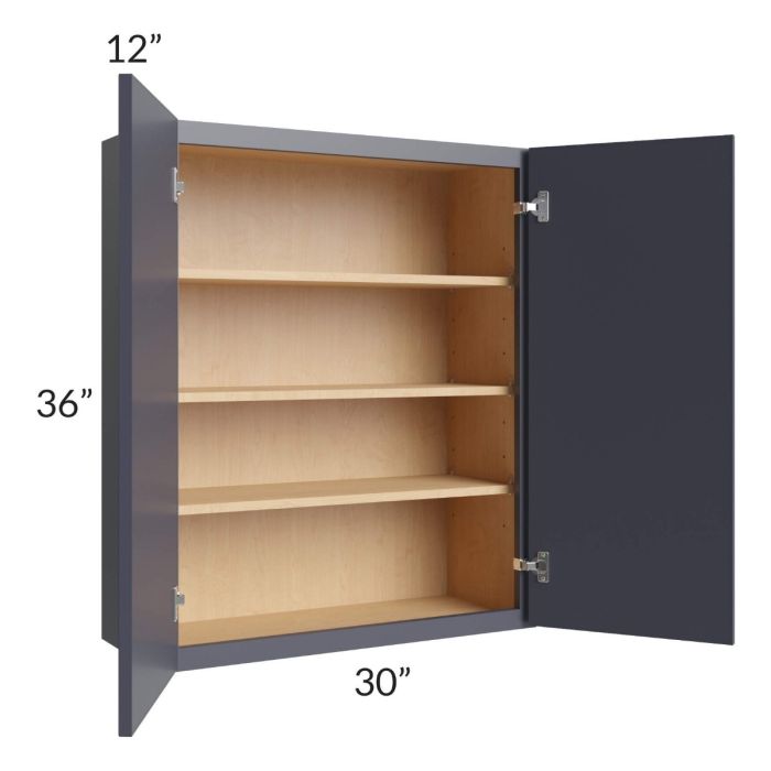 Vienna Indigo 30x36 Wall Cabinet