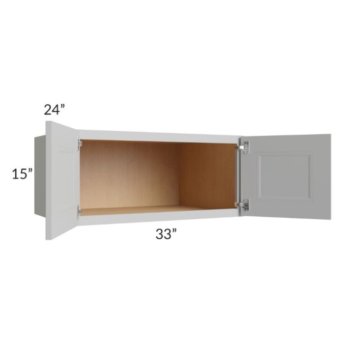 Tuscan Painted Grey 33x15x24 Wall Cabinet