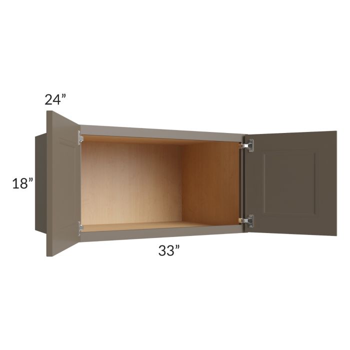 Tuscan Stone 33x18x24 Wall Cabinet