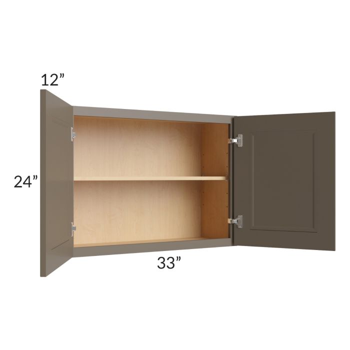 Tuscan Stone 33x24 Wall Cabinet