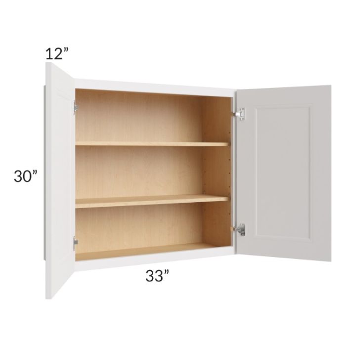 Tuscan Cloud 33x30 Wall Cabinet