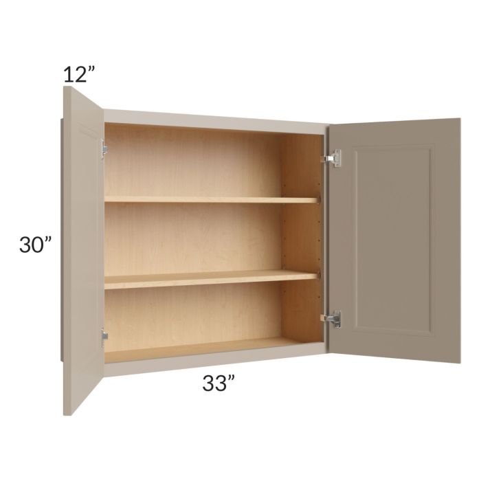 Tuscan Oyster 33x30 Wall Cabinet