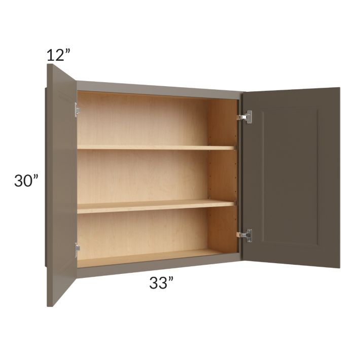 Tuscan Stone 33x30 Wall Cabinet