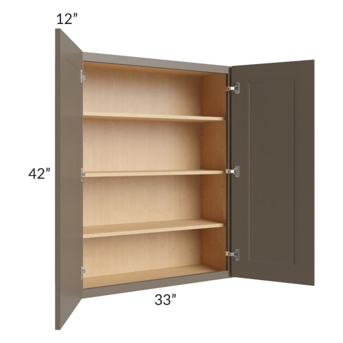 Tuscan Stone 33x42 Wall Cabinet