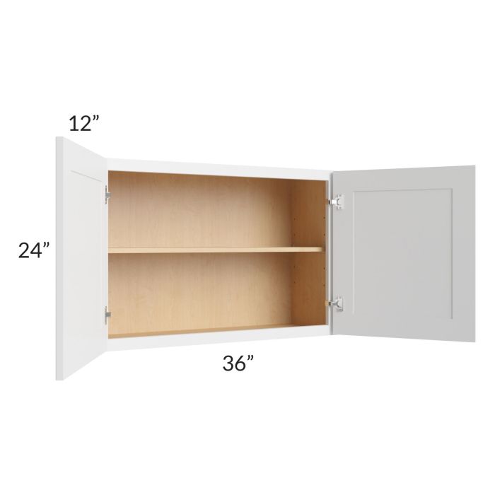 Bayville White 36x24 Wall Cabinet