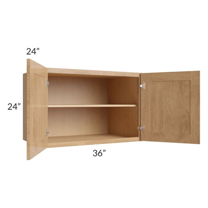 Midtown Timber Shaker 36x24x24 Wall Cabinet