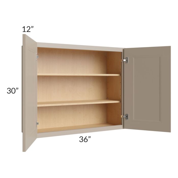 Tuscan Oyster 36x30 Wall Cabinet