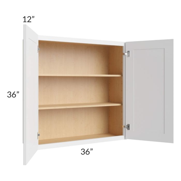 Bayville White 36x36 Wall Cabinet