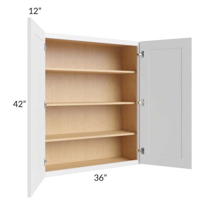 Bayville White 36x42 Wall Cabinet