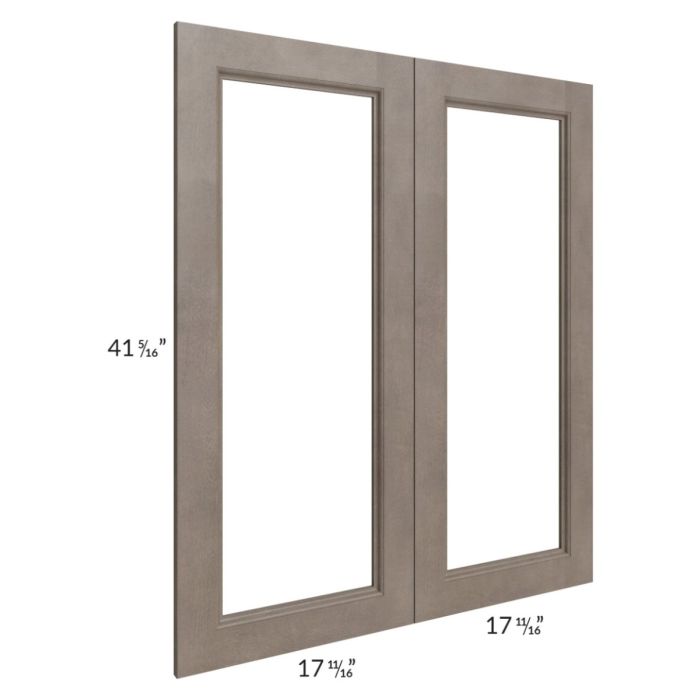 Providence Natural Grey 36x42 Glass Door Only with Glass Included