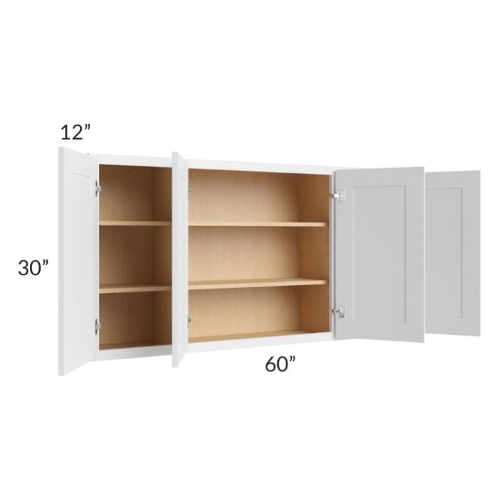 Stratus White 60x30 Wall Cabinet