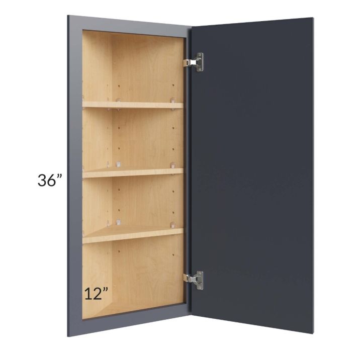 Vienna Indigo 12x36 Wall End Cabinet