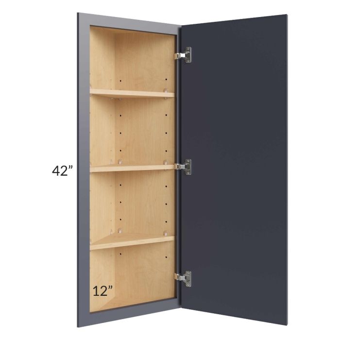 Vienna Indigo 12x42 Wall End Cabinet