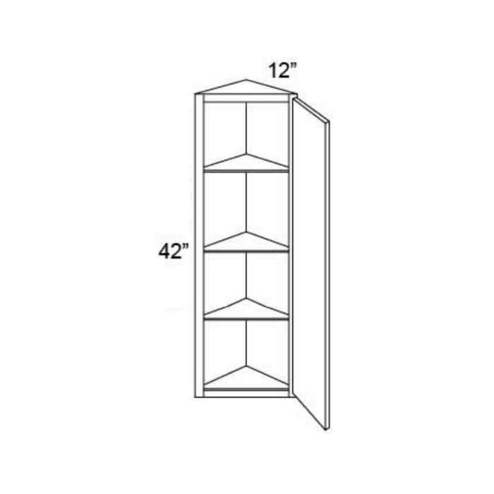 12x42 Wall End Cabinet