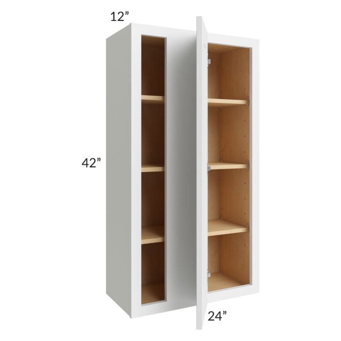 Belfast White 24x42 Blind Corner Wall Cabinet