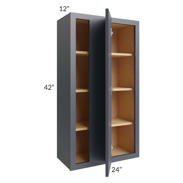 Vienna Indigo 24x42 Blind Corner Wall Cabinet