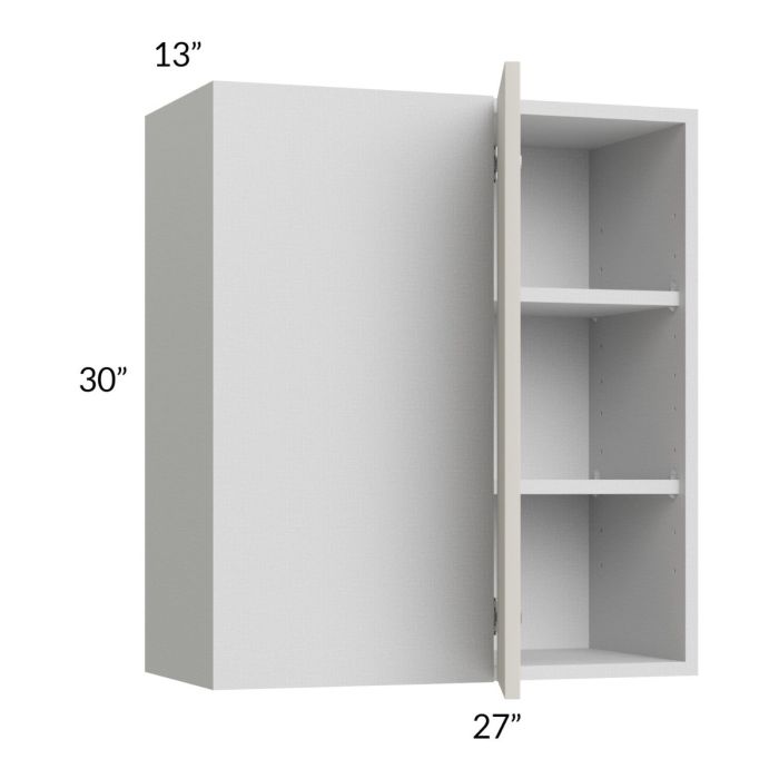 Milan Beige Matte 27x30 Blind Corner Wall Cabinet