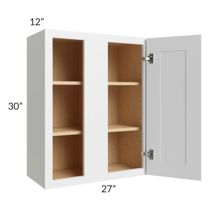 Bayville White 27x30 Wall Blind Cabinet