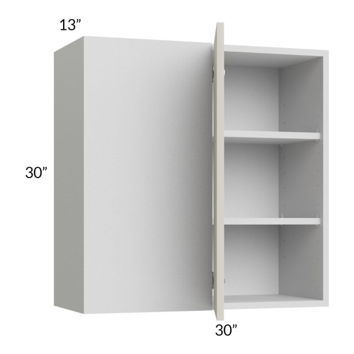 Milan Beige Matte 30x30 Blind Corner Wall Cabinet