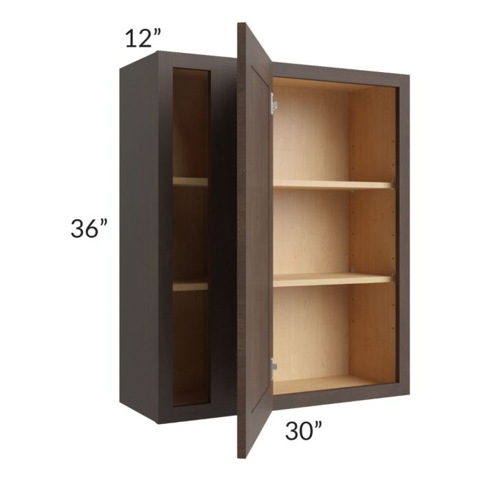 Tuscan Kona Brown 30x36 Blind Corner Wall Cabinet