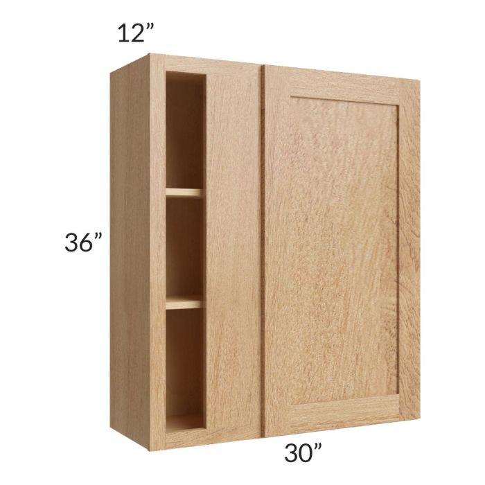 Midtown Timber Shaker 30x36 Blind Corner Wall Cabinet