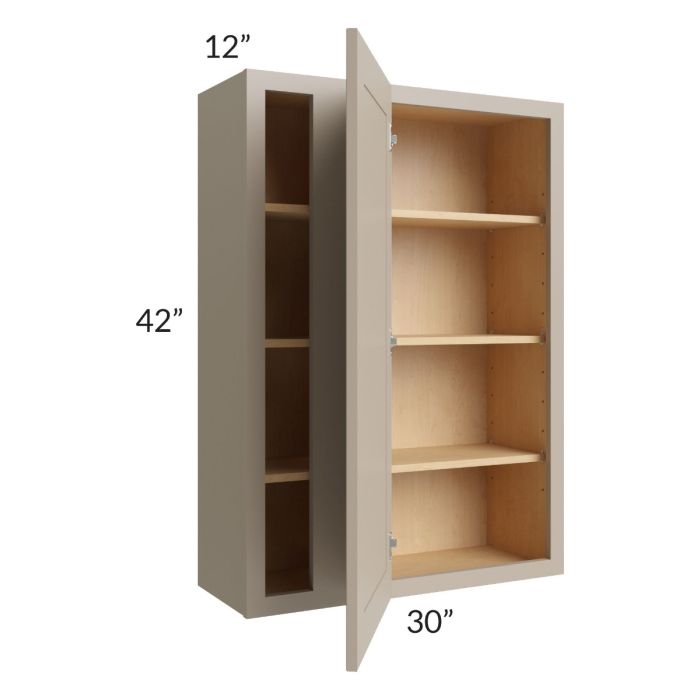 Tuscan Oyster 30x42 Blind Corner Wall Cabinet