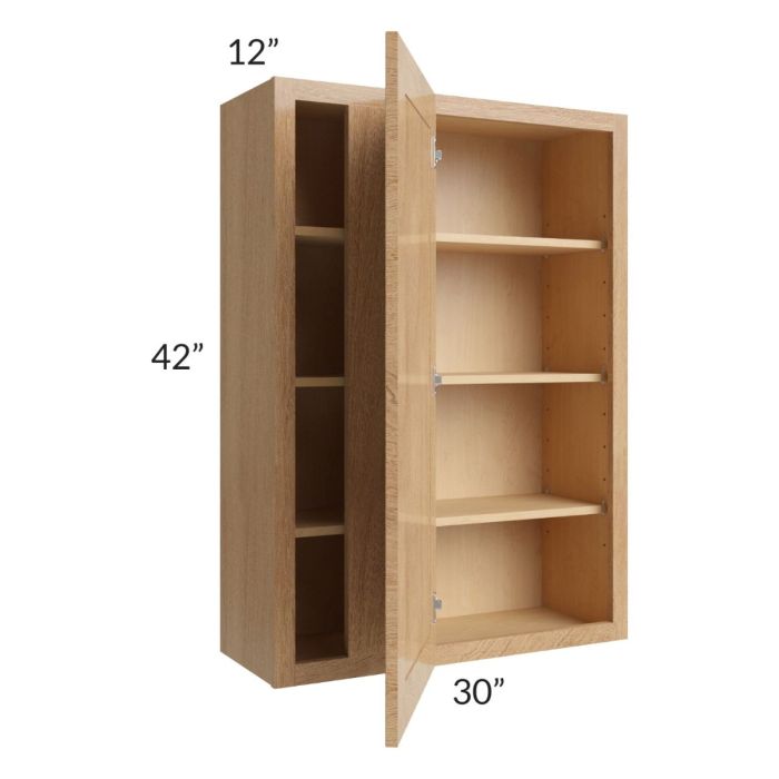 Midtown Timber Shaker 30x42 Blind Corner Wall Cabinet
