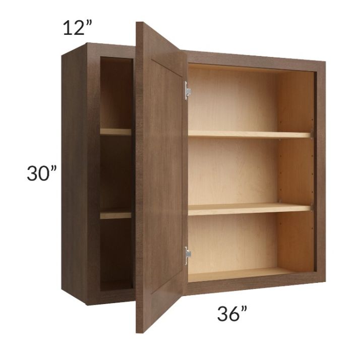 Gramercy Coffee 36x30 Blind Corner Wall Cabinet
