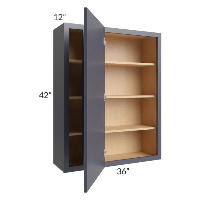 Vienna Indigo 36x42 Blind Corner Wall Cabinet