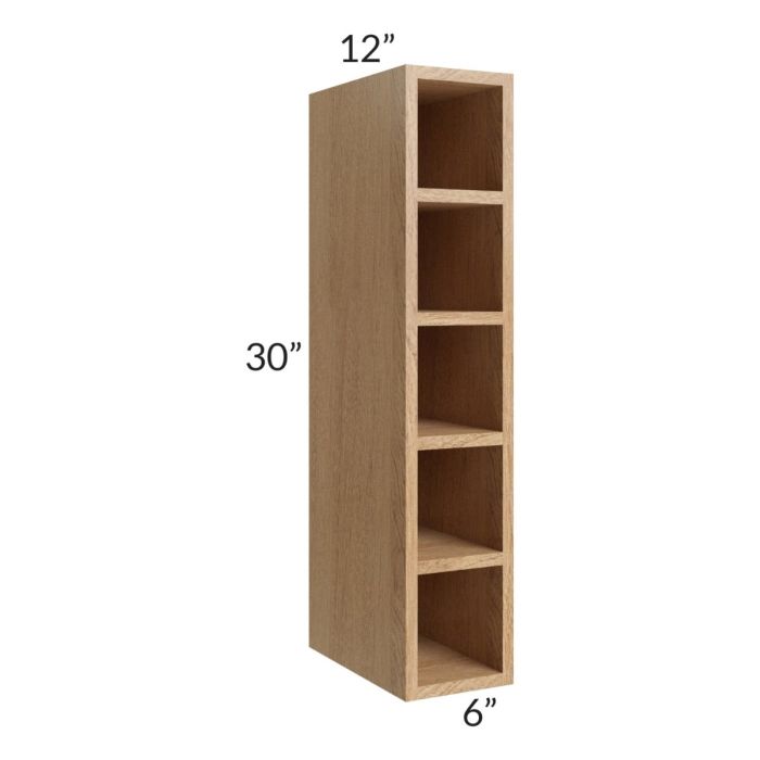 Tuscan Timber 6x30 Wine Cube Cabinet