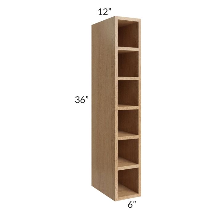 Tuscan Timber 6x36 Wine Cube Cabinet