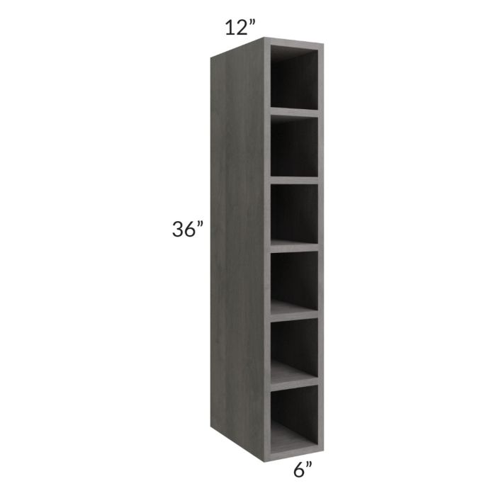 Providence Slate Grey Wall Cube Cabinet