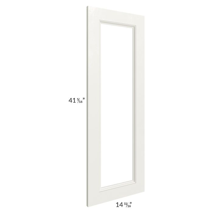 Providence Cream Glaze 24x42 Wall Diagonal Corner Glass Door Only with Glass Included