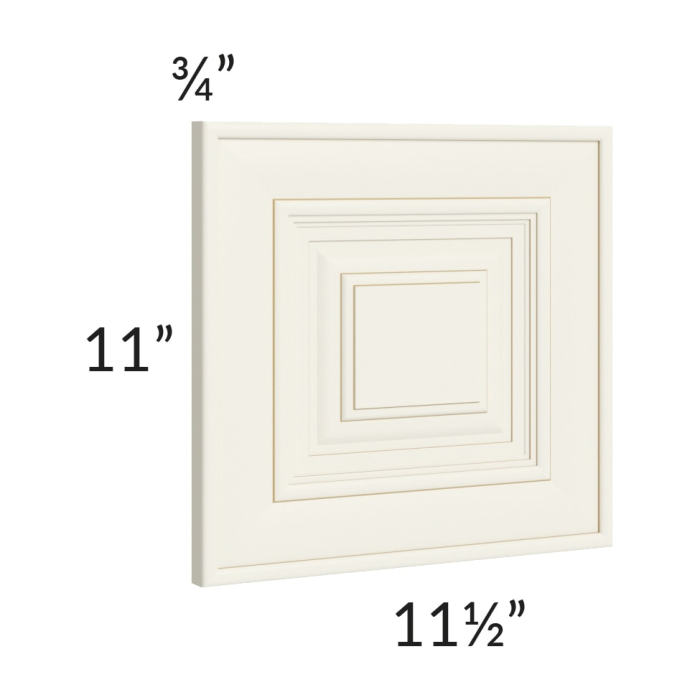 Cambridge Antique White Glaze 12x12 Wall Decorative Door