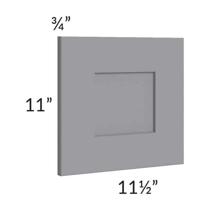 Graphite Grey Shaker 12x12 Wall Decorative Door 