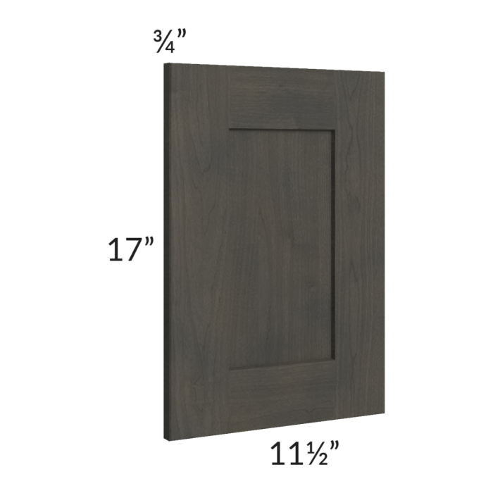 Charcoal Grey Shaker 12x18 Wall Decorative Door