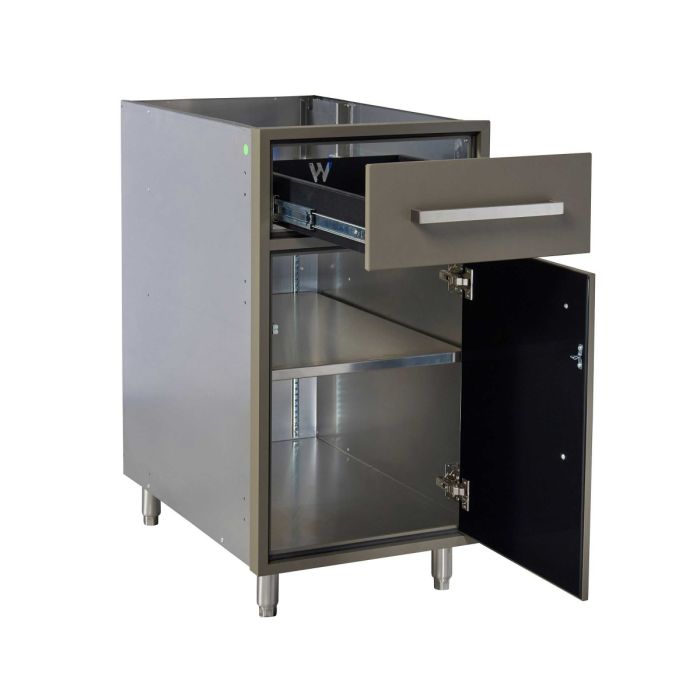 Legacy Outdoor Grey 18" Base Cabinet (Right Hinge)