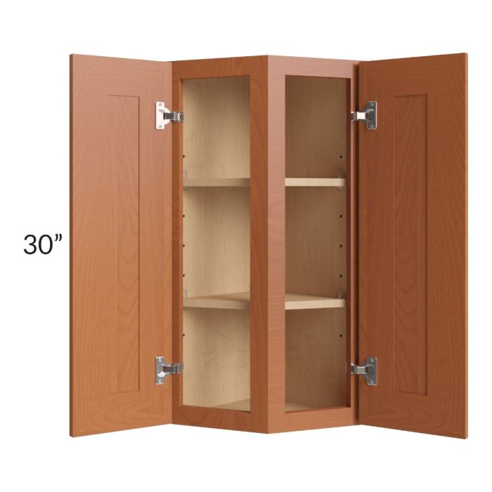 Lexington Cinnamon Glaze 12x30 Wall End Cabinet
